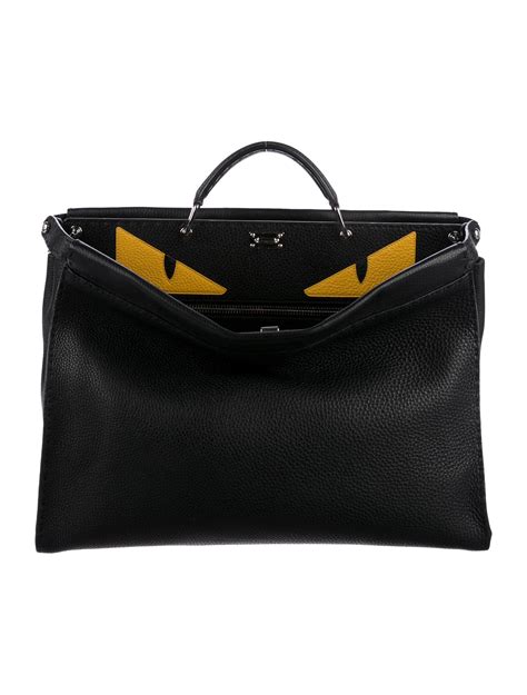 harga fendi monster bag|Fendi peekaboo monster bag.